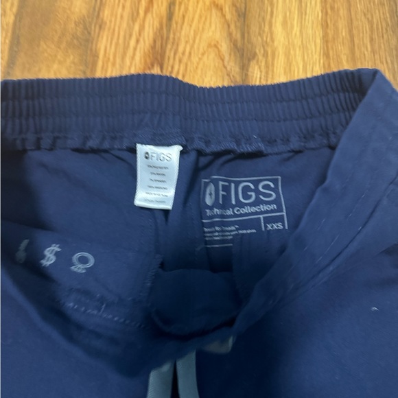 Figs Technical Collection Top/Bottom Set, Navy, XXS - Picture 5 of 8